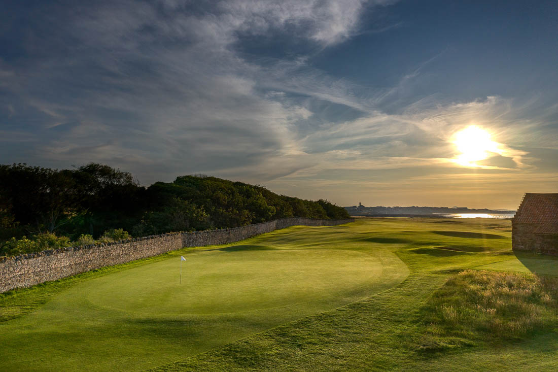 The quirky par-4 13th at North Berwick is a linksland gem